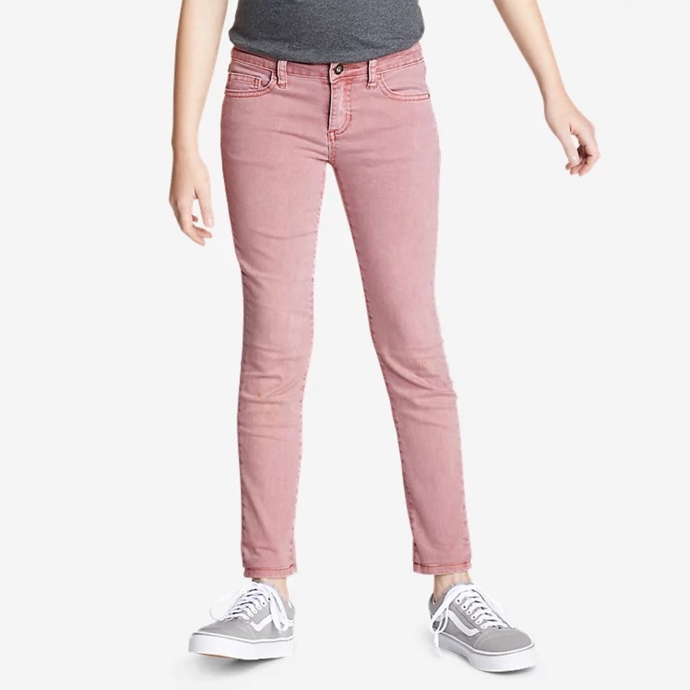 Eddie Bauer Girl’s Flex 5 Pocket Jean Blush